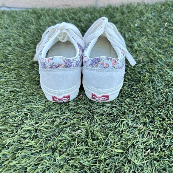 NWOB Vans Sk8 Low Vintage Floral Print Shoe US Size: 5.5 women/teens spring - Picture 3 of 7